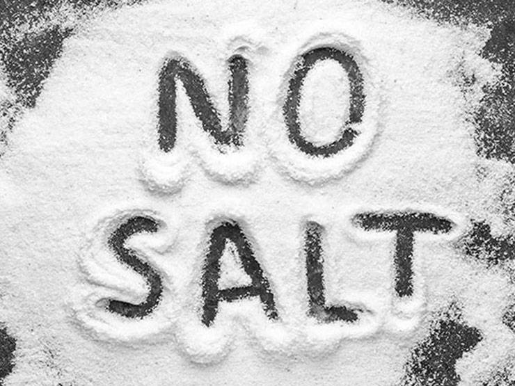 No salt written on salt